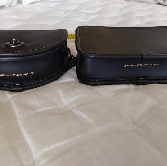 Coach Black Leather Multi Belt Bag Set - Picture 3 of 13
